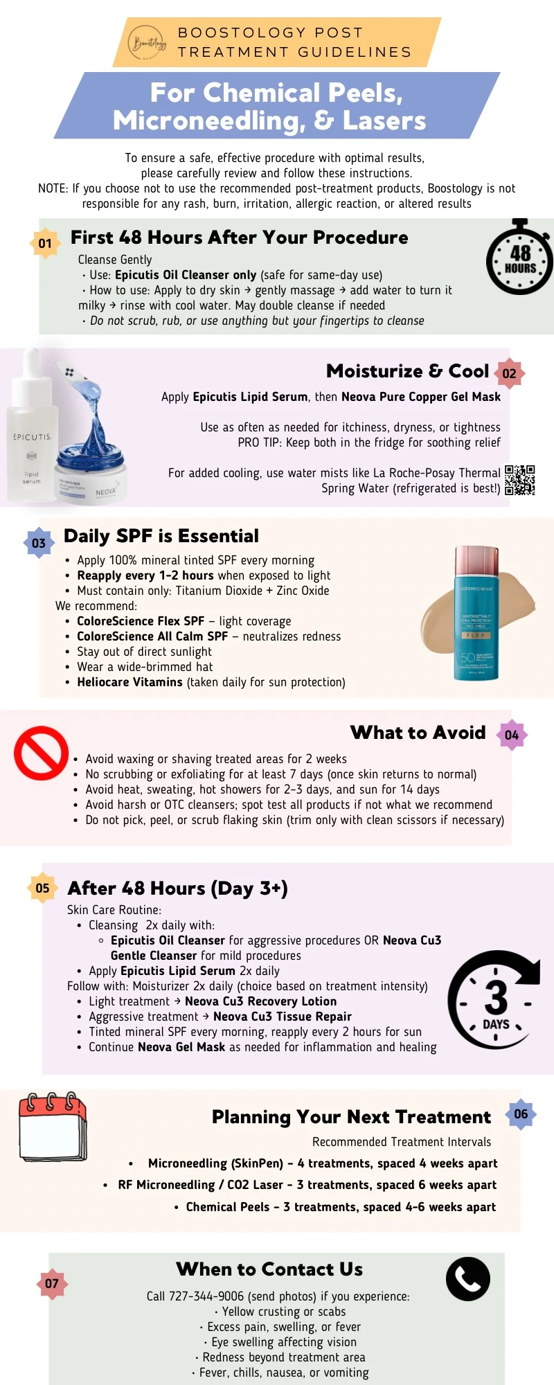 Pre Post Instructions 2